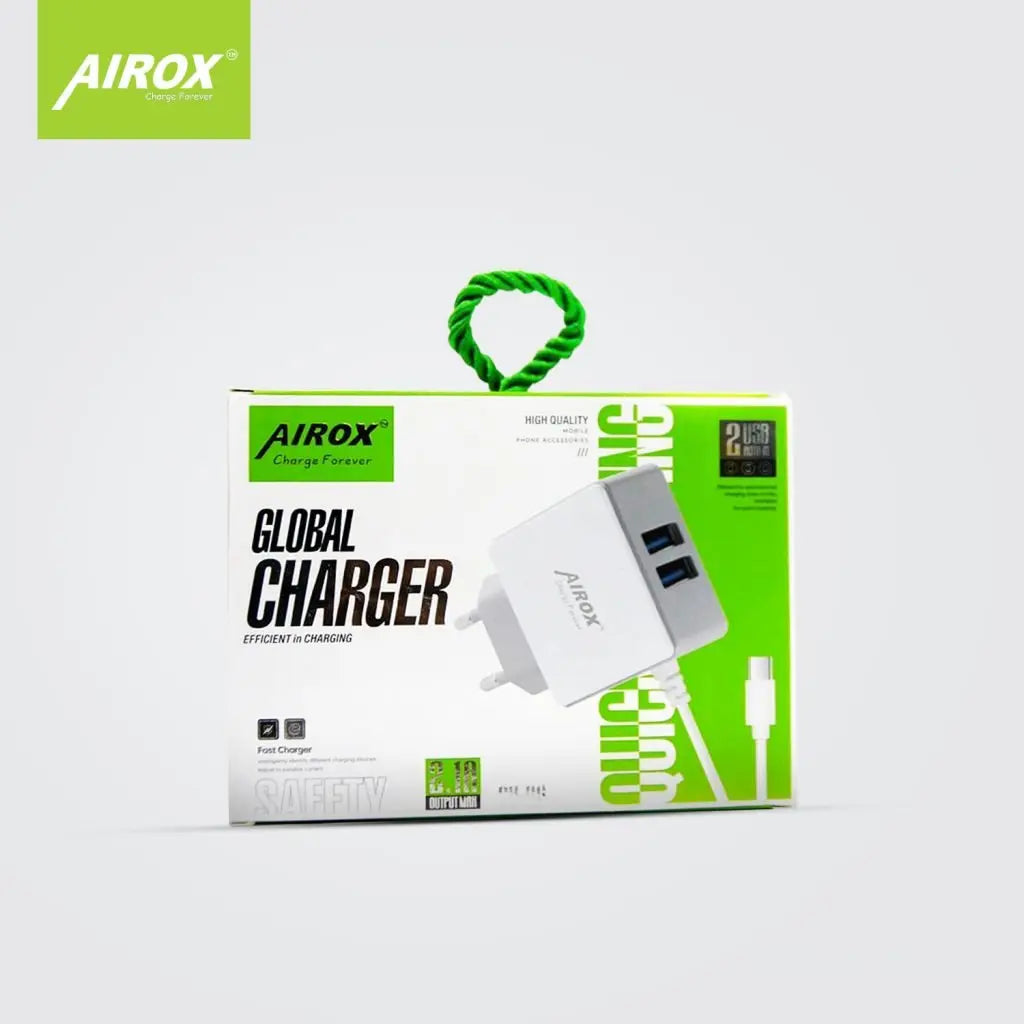 Airox CH06 Global Mobile Charger in Pakistan || Affordable price ☑ airox.pk