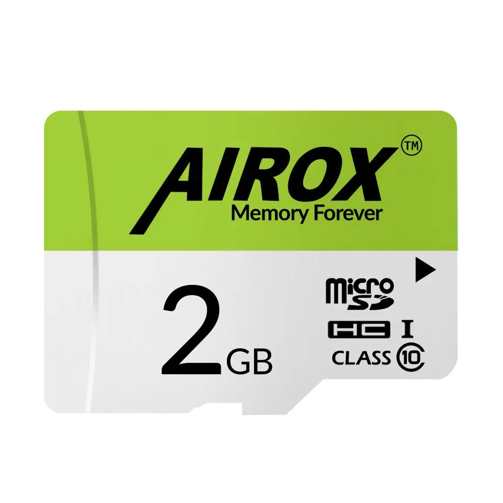 Airox Micro SDHC Card 2GB 4GB 8GB 16GB 32GB 64GB 128GB and 256GB Class 10 - Airox.pk