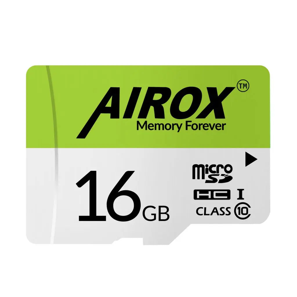 Airox Micro SDHC Card 2GB 4GB 8GB 16GB 32GB 64GB 128GB and 256GB Class 10 - Airox.pk