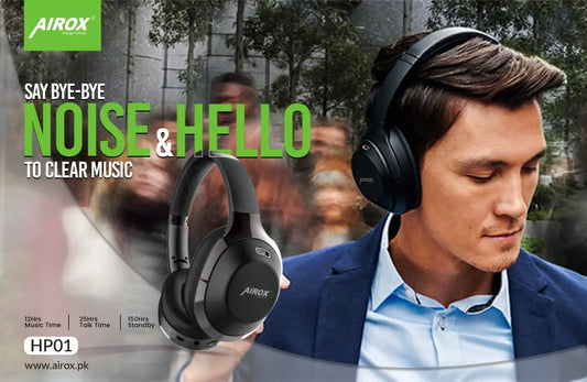 "Bluetooth Headphones with Price - Airox HP-1 Solo Wireless Stereo Headphones"