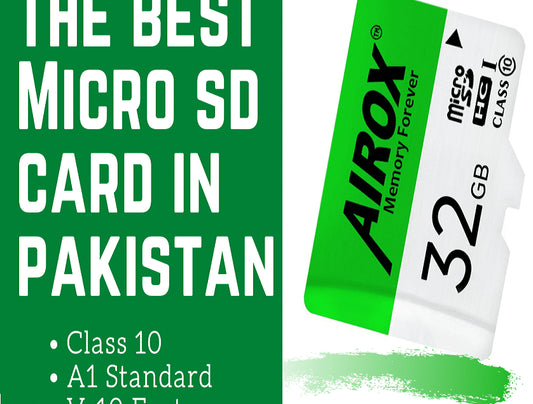 Best Memory Card in Pakistan | Airox No 1 Micro SD Card