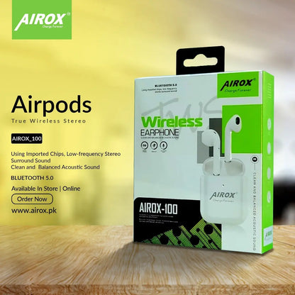 Airox 100 Airpod || Best Airpods in Pakistan airox.pk