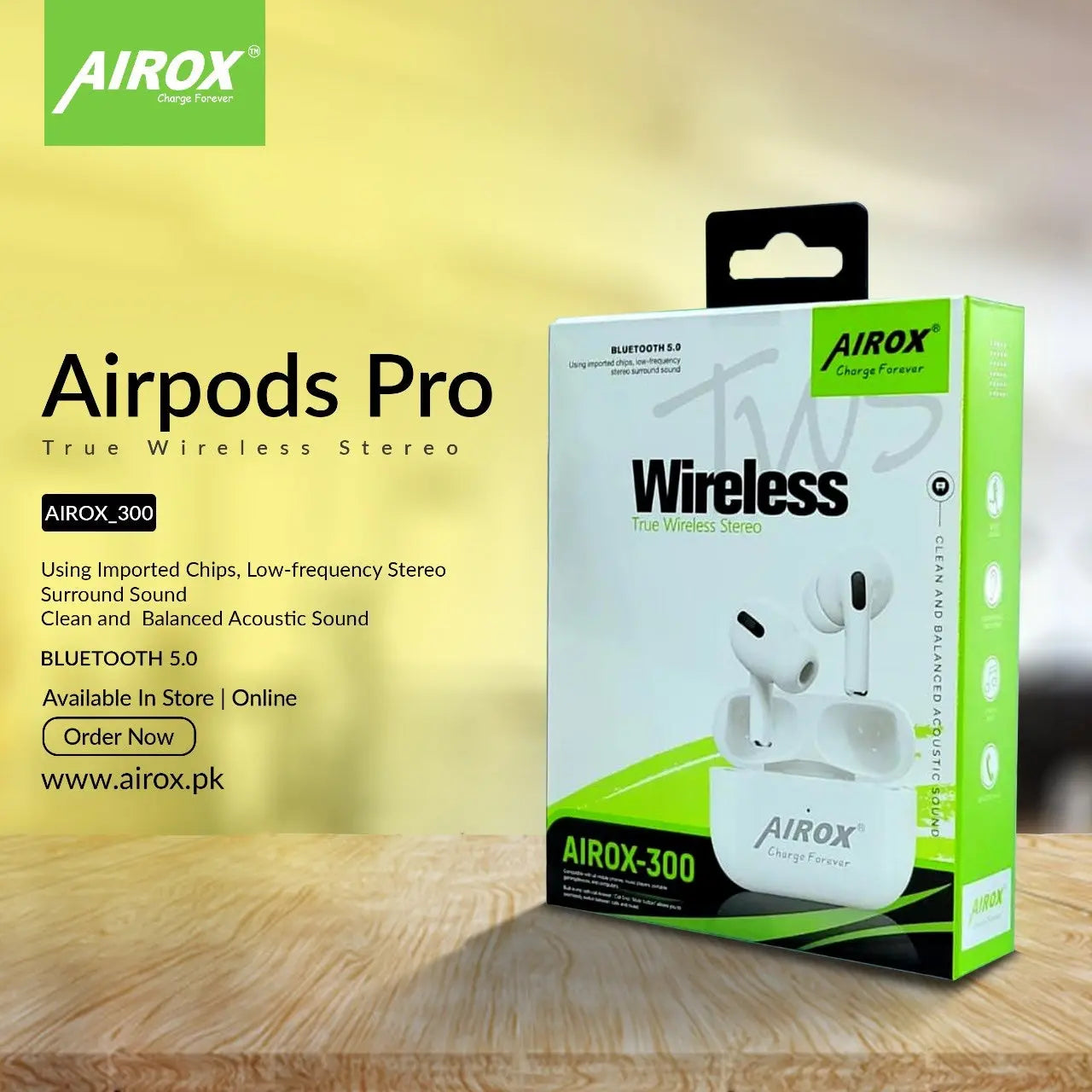 Airox 300 AirPods Pro Price in Pakistan Unbeatable Value Airox.pk