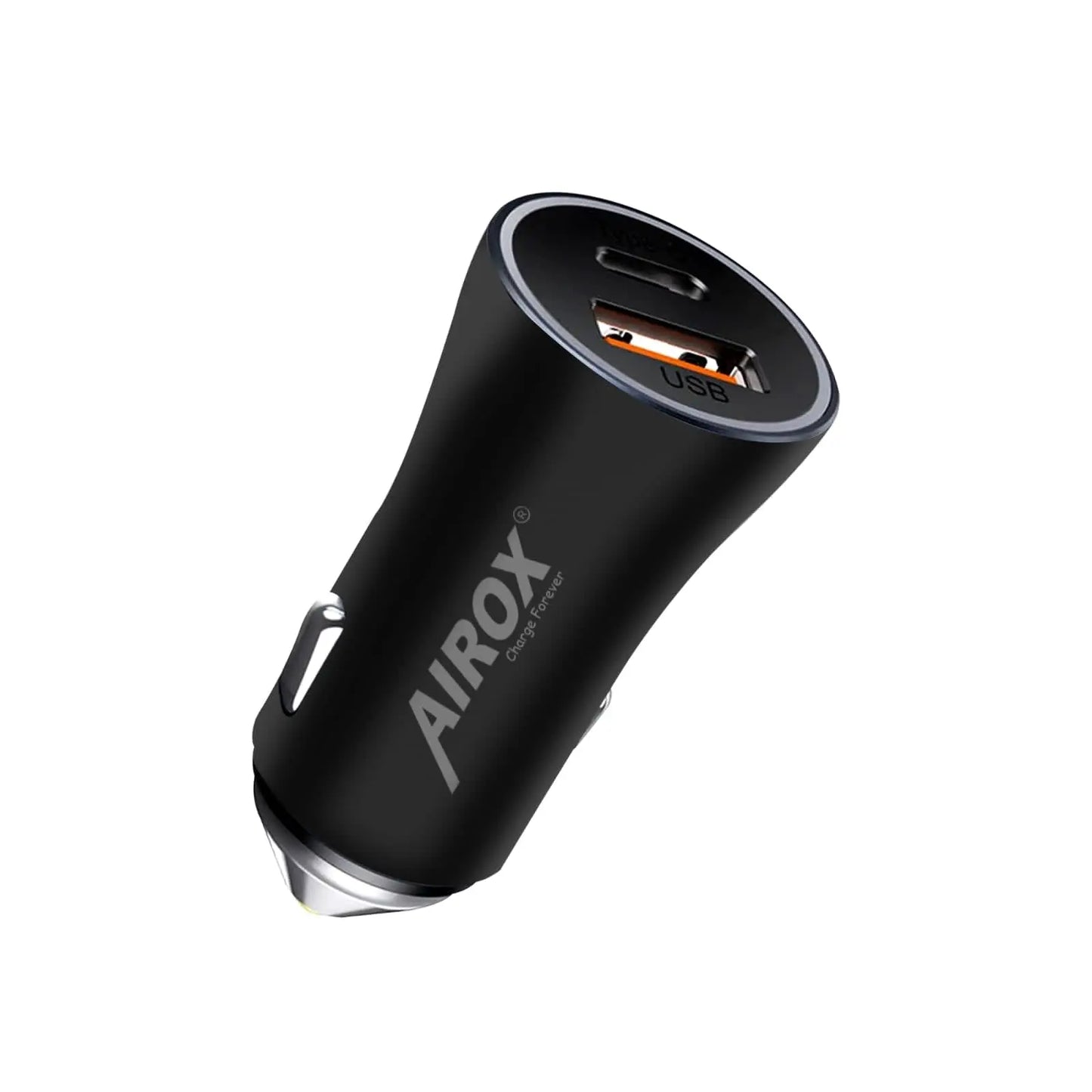 Airox CA03 Car Charger: 38W PD & USB Port 3.0 Power –