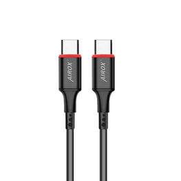 Airox CB-08 Type-C to Lightning &amp; Type C to Type C Fast Charging Cable for iPhone and Type C Devices airox.pk