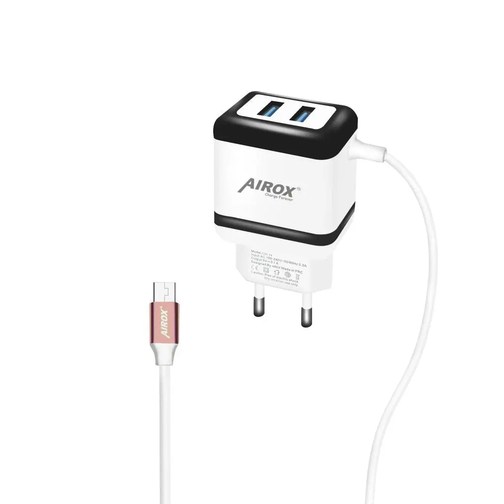 Airox CH14 Fast Mobile Charger || Best Mobile Charger in Pakistan - Airox.pk