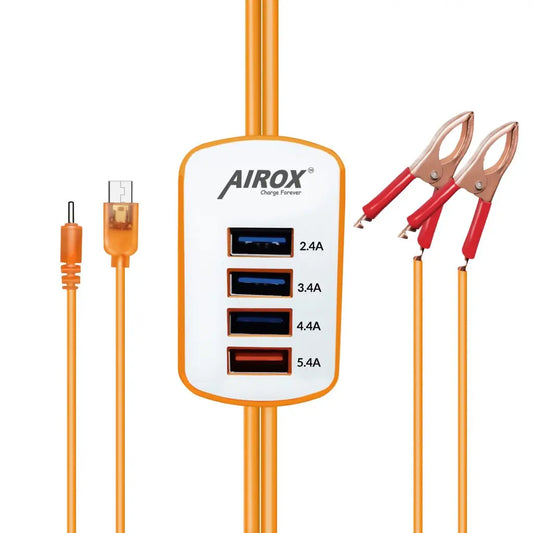 Airox CH24 4 Usb Clamp Charger || best clamp charger in Pakistan - Airox.pk