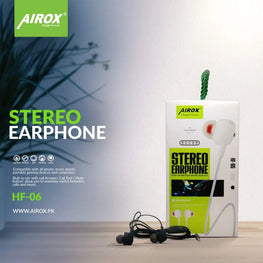 Airox HF 06 Earphones Price in Pakistan || Super bass Earphone - Airox.pk