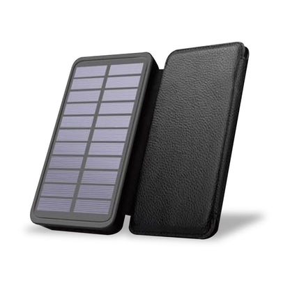 Airox Solar Power bank 10000 Mah 2A Dual Usb Port Power bank - Airox.pk