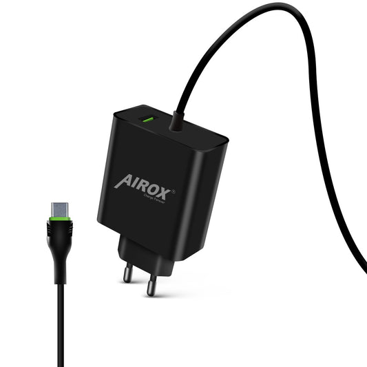 Airox CH36 Super Fast 25W Charger with Type C Cable Airox.pk