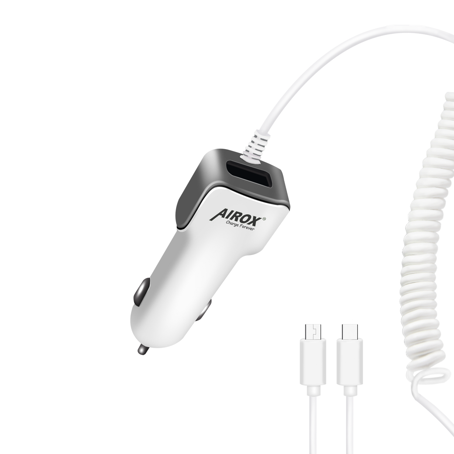 Airox 2 in 1 Car Charger CC01 airox.pk