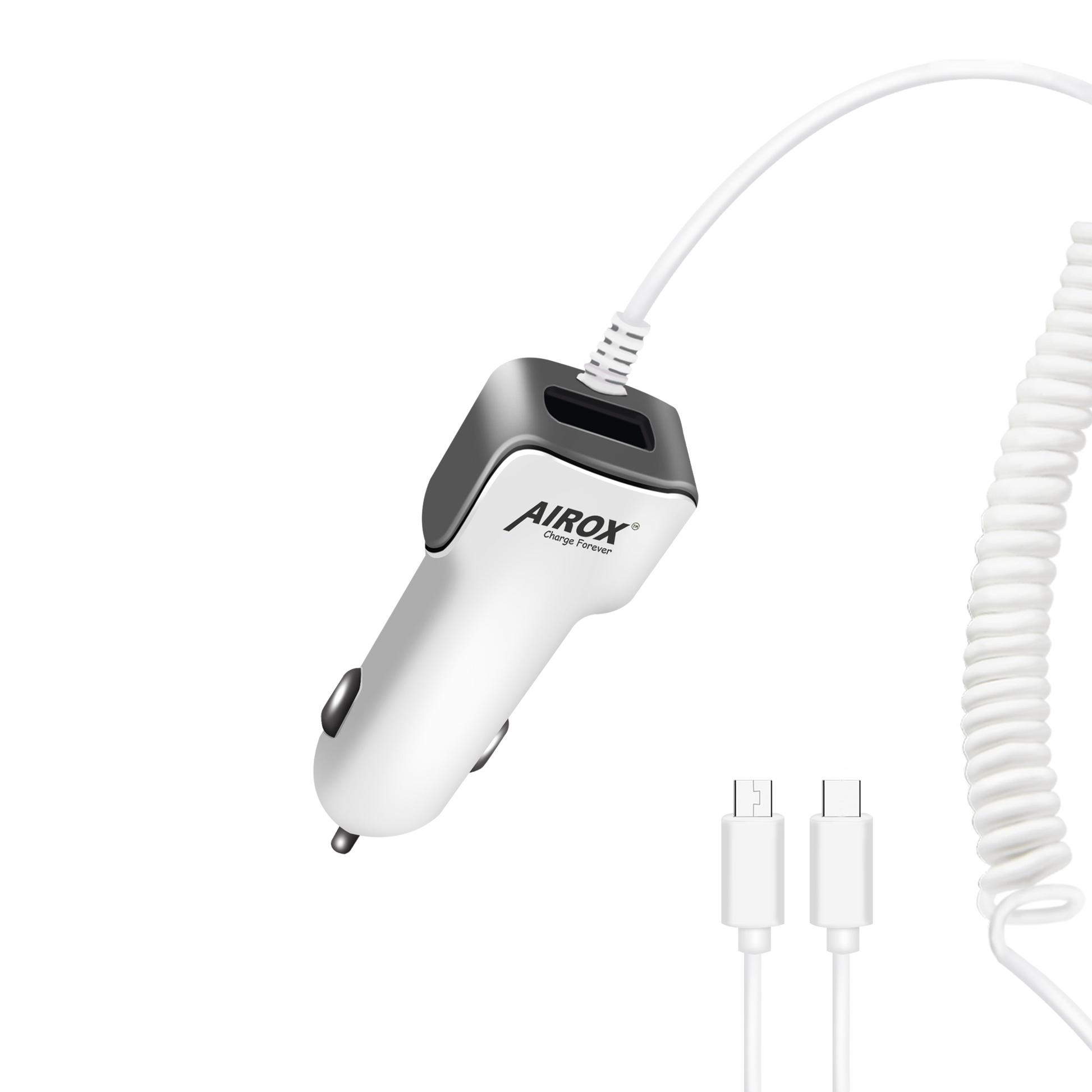 Airox 2 in 1 Car Charger CC01 airox.pk